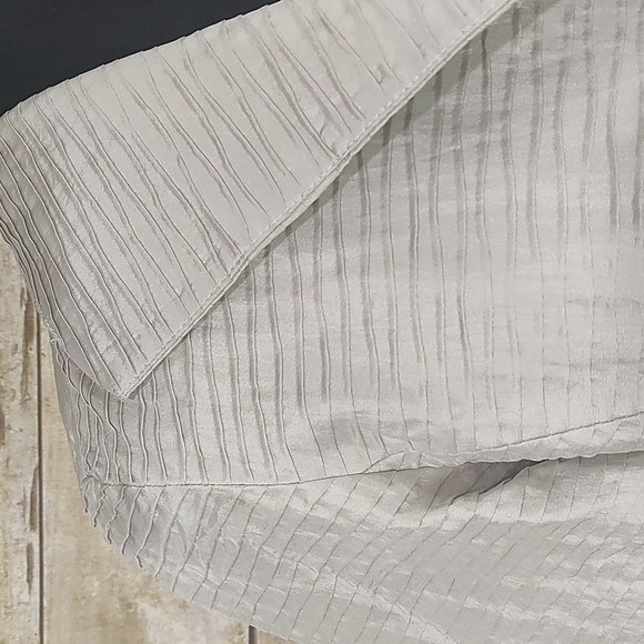 Eileen Fisher Petite Textured Silk Jacket - Picture 5 of 9